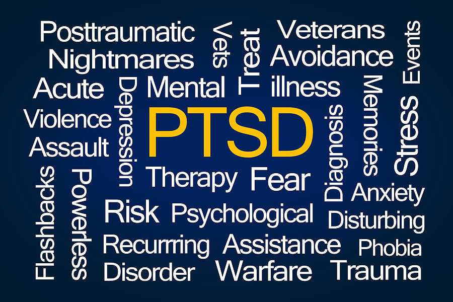 PTSD words jumble